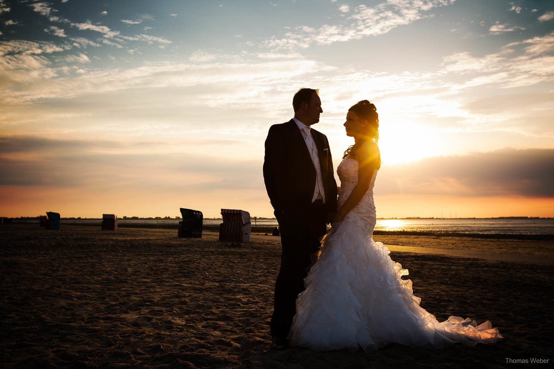 Hochzeitsfotos in Dangast Varel, Hochzeitsfotograf Ostfriesland