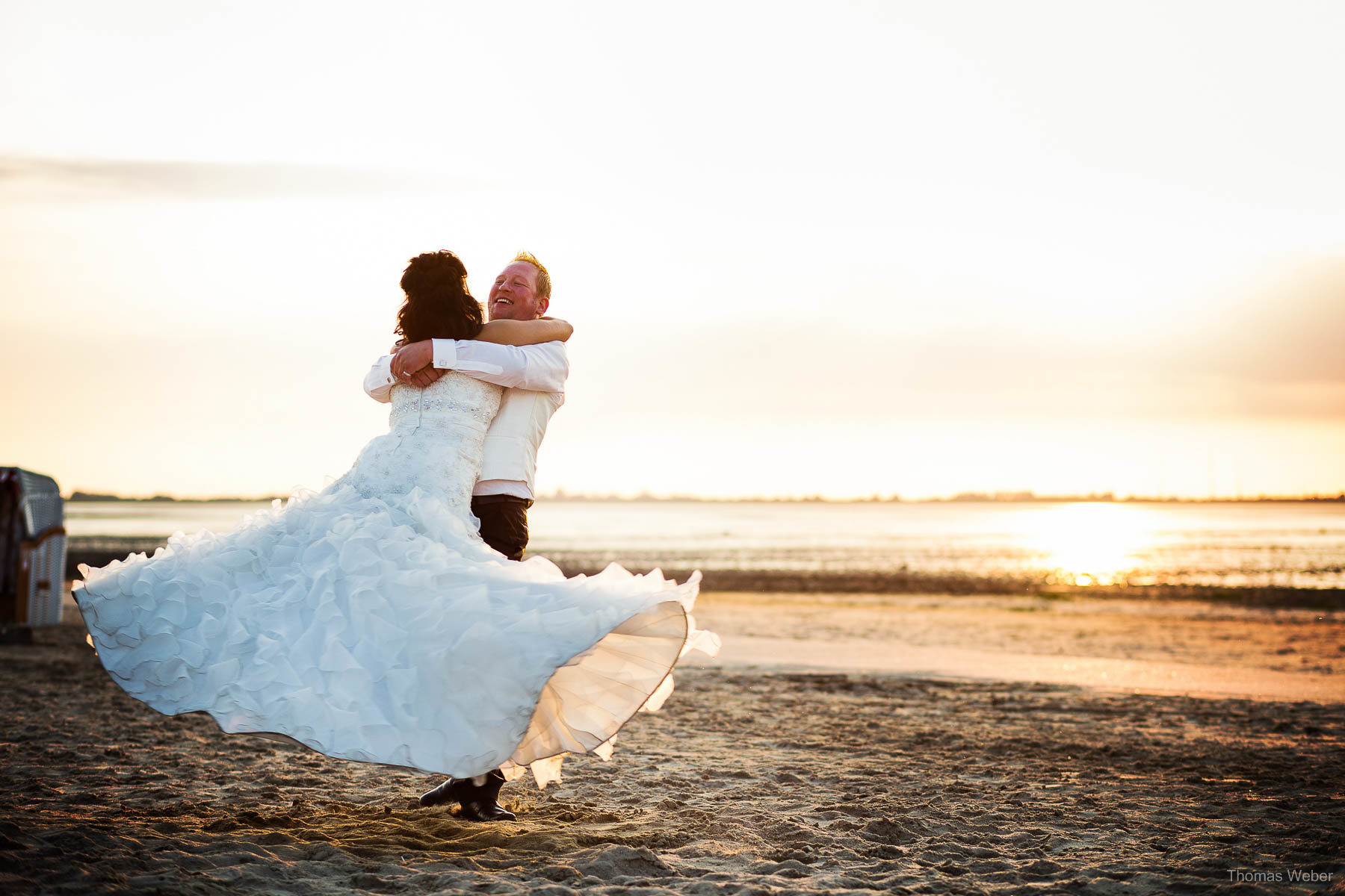 Hochzeitsfotos in Dangast Varel, Hochzeitsfotograf Ostfriesland