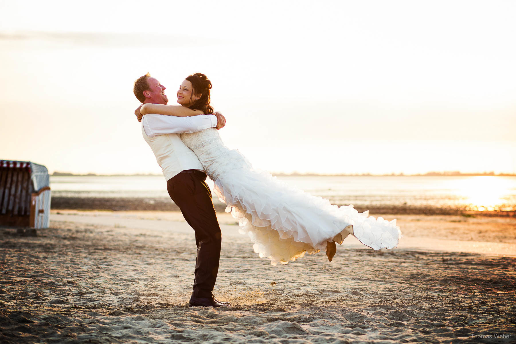 Hochzeitsfotos in Dangast Varel, Hochzeitsfotograf Ostfriesland