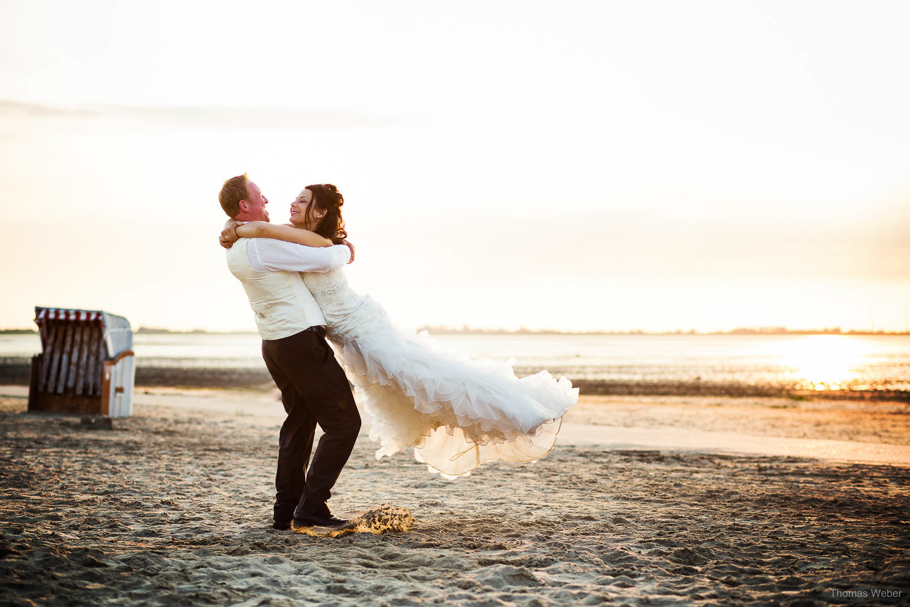 Hochzeitsfotos in Dangast Varel, Hochzeitsfotograf Ostfriesland