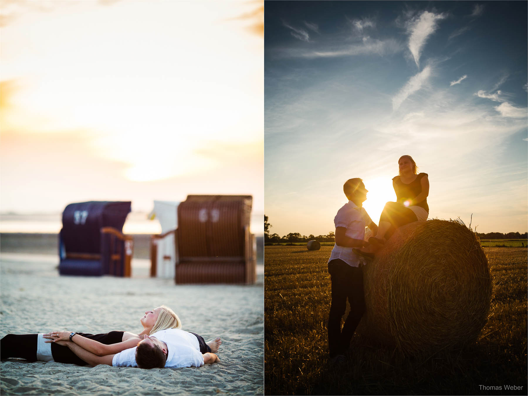 Verlobungsfotos an der Nordsee, Hochzeitsfotograf Ostfriesland