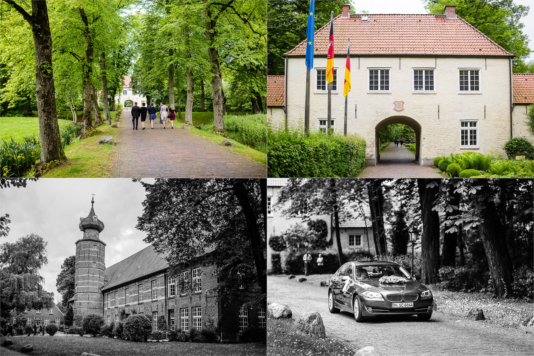 Hochzeit in der Burg Kniphausen Wilhelmshaven und Hochzeitsfeier im Le Patron am Meer, Hochzeitsfotograf Wilhelmshaven