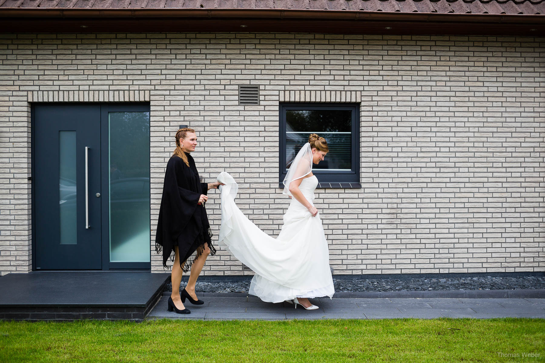 Hochzeit in der St-Ulrichs-Kirche in Rastede und Hochzeitsfeier in der Eventscheune St. Georg Rastede