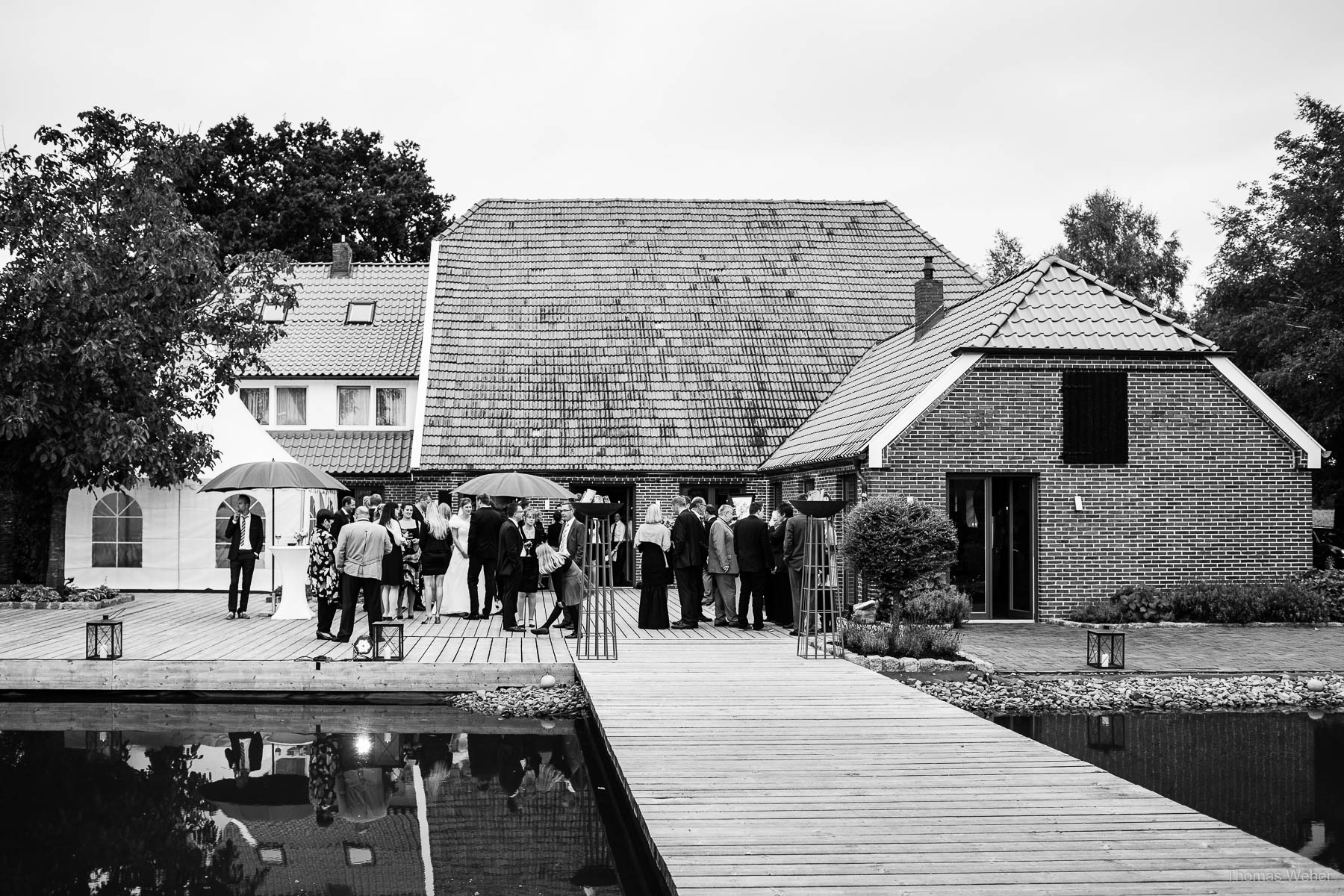 Hochzeit in der St-Ulrichs-Kirche in Rastede und Hochzeitsfeier in der Eventscheune St. Georg Rastede