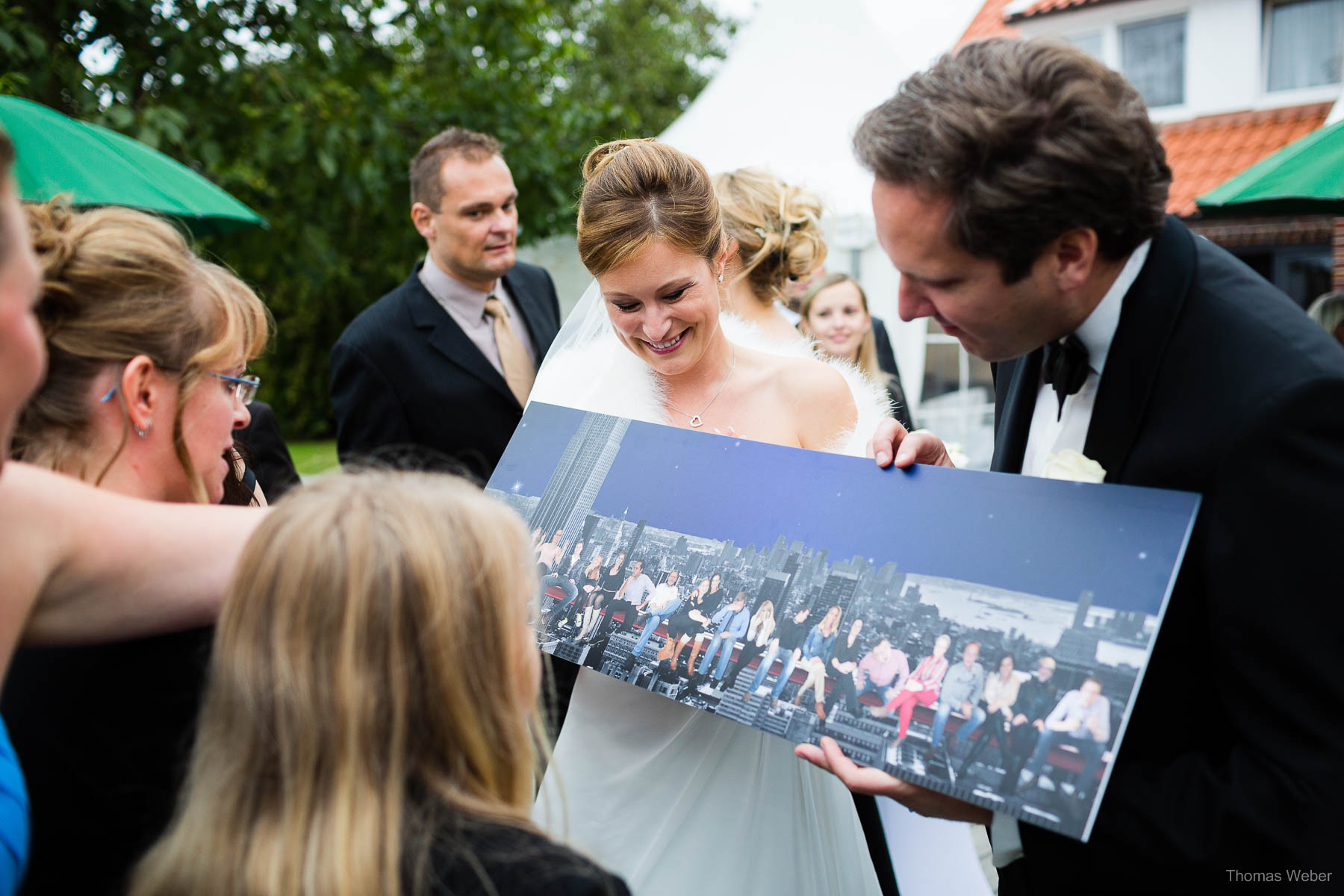 Hochzeit in der St-Ulrichs-Kirche in Rastede und Hochzeitsfeier in der Eventscheune St. Georg Rastede