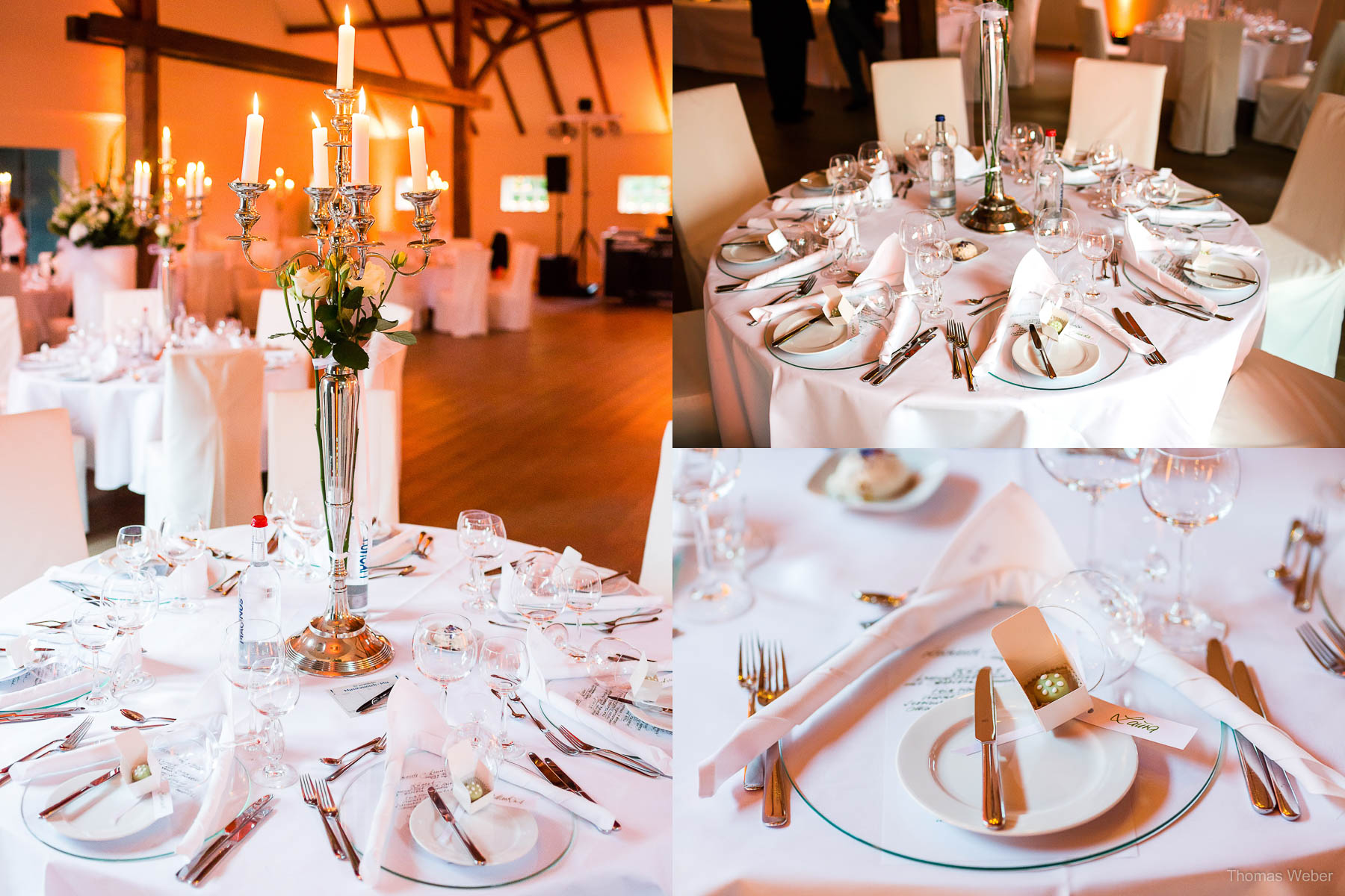 Hochzeit in der St-Ulrichs-Kirche in Rastede und Hochzeitsfeier in der Eventscheune St. Georg Rastede