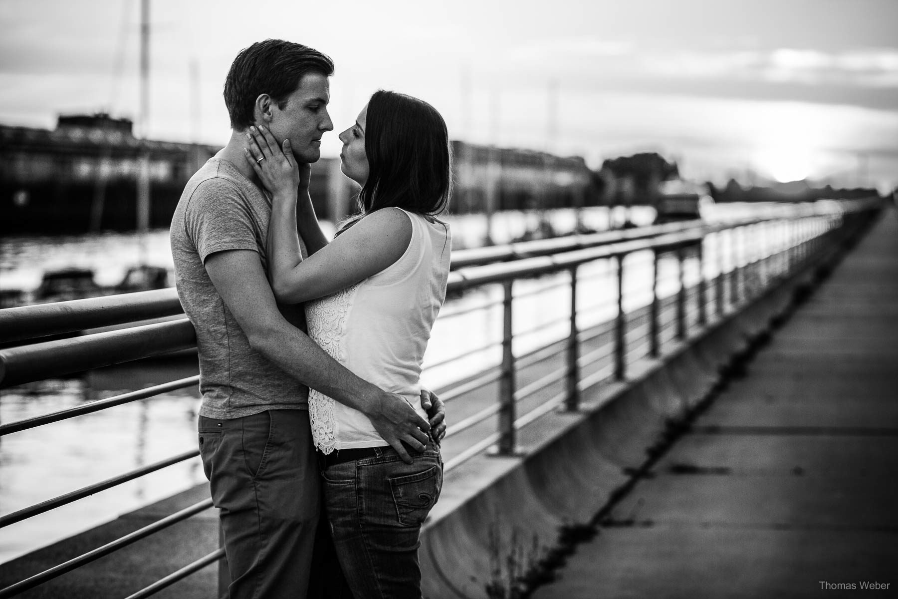 Paarfotos vor der Hochzeit vom Hochzeitsfotografen Ostfriesland