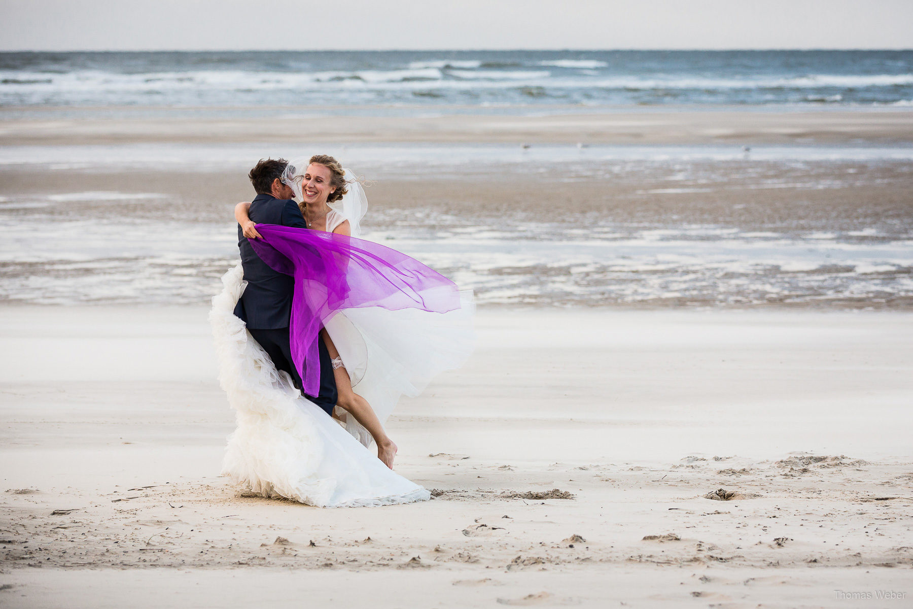 Hochzeitsfotos auf Wangerooge, Hochzeitsfotograf Ostfriesland