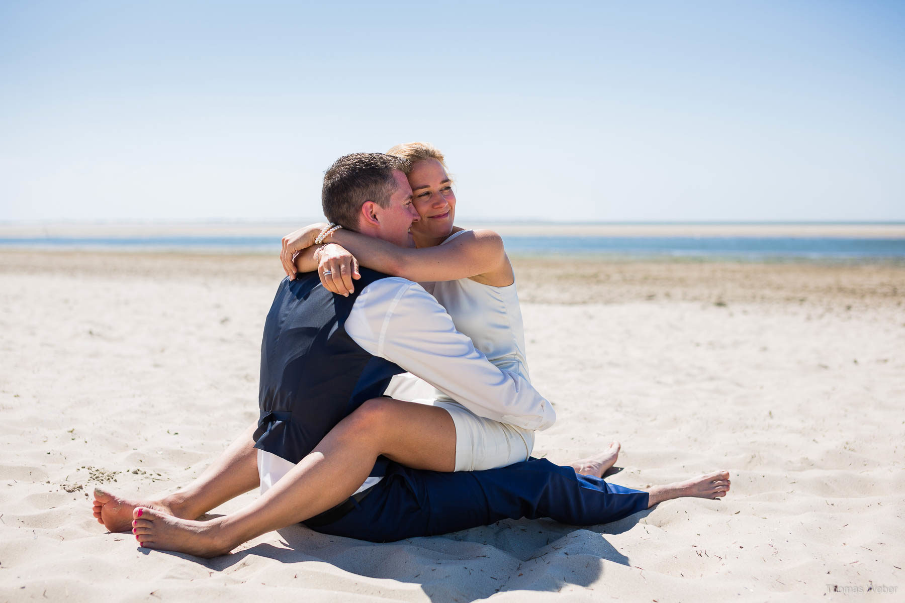 Hochzeitsfotos auf Langeoog, Hochzeitsfotograf Ostfriesland