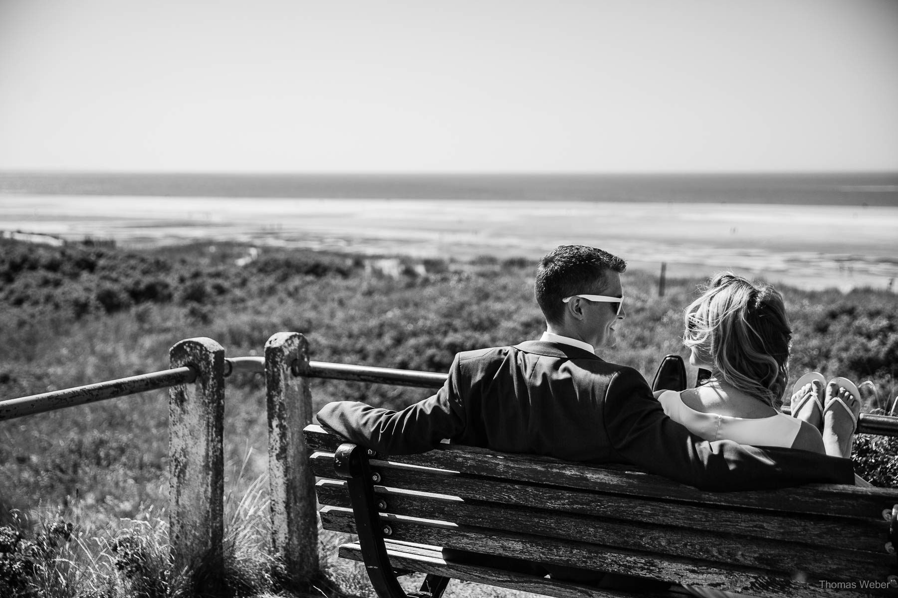 Hochzeitsfotos auf Langeoog, Hochzeitsfotograf Ostfriesland