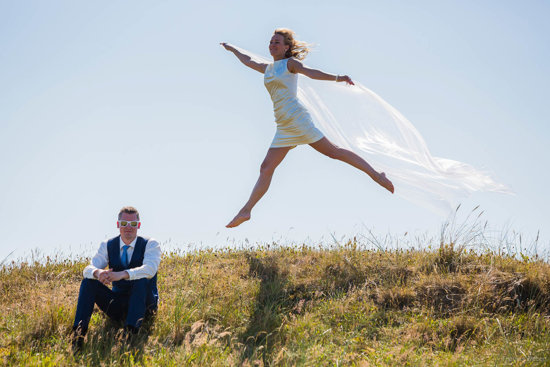 Hochzeitsfotos auf Langeoog, Hochzeitsfotograf Ostfriesland