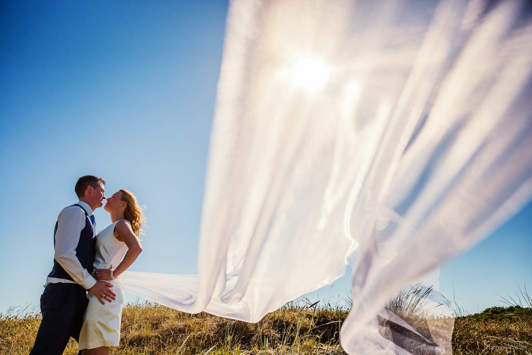 Hochzeitsfotos auf Langeoog, Hochzeitsfotograf Ostfriesland