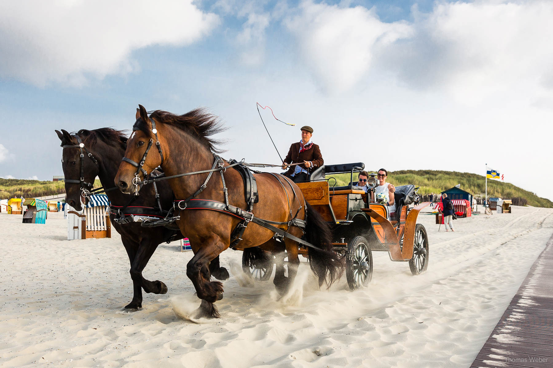 Hochzeitsfotograf Ostfriesland für schöne Hochzeitsfotos auf den Inseln der Nordsee