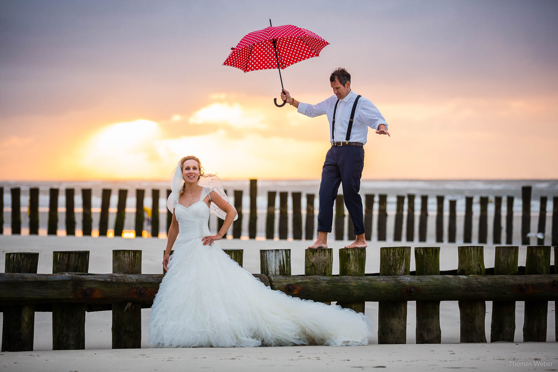 Hochzeitsfotograf in Ostfriesland für schöne Hochzeitsfotos auf den Inseln der Nordsee