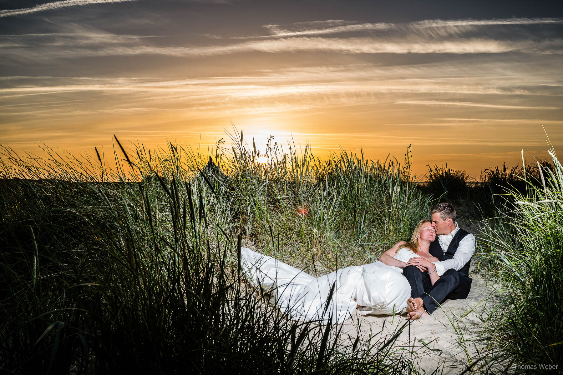 Hochzeitsfotograf Ostfriesland für schöne Hochzeitsfotos auf den Inseln der Nordsee
