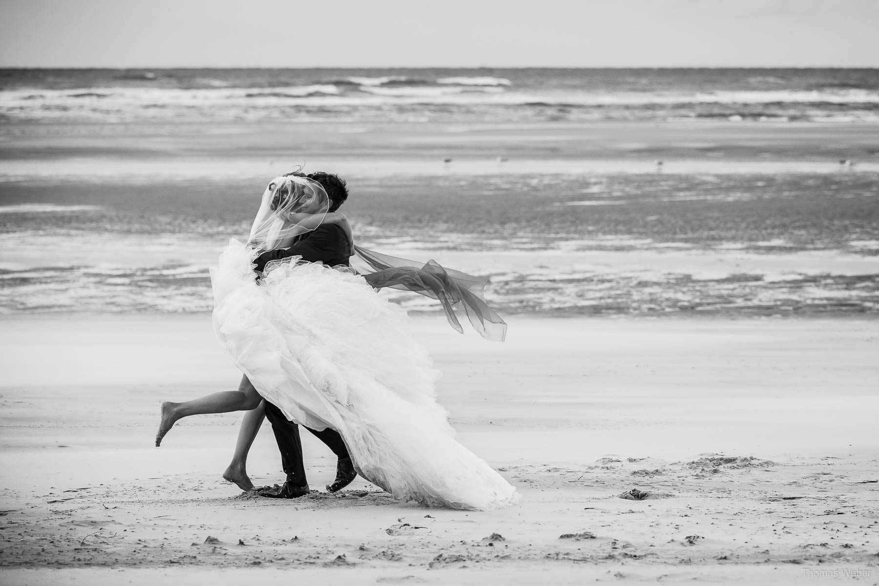 Hochzeitsfotograf Ostfriesland für schöne Hochzeitsfotos auf der Nordseeinsel Baltrum, Heiraten auf Baltrum