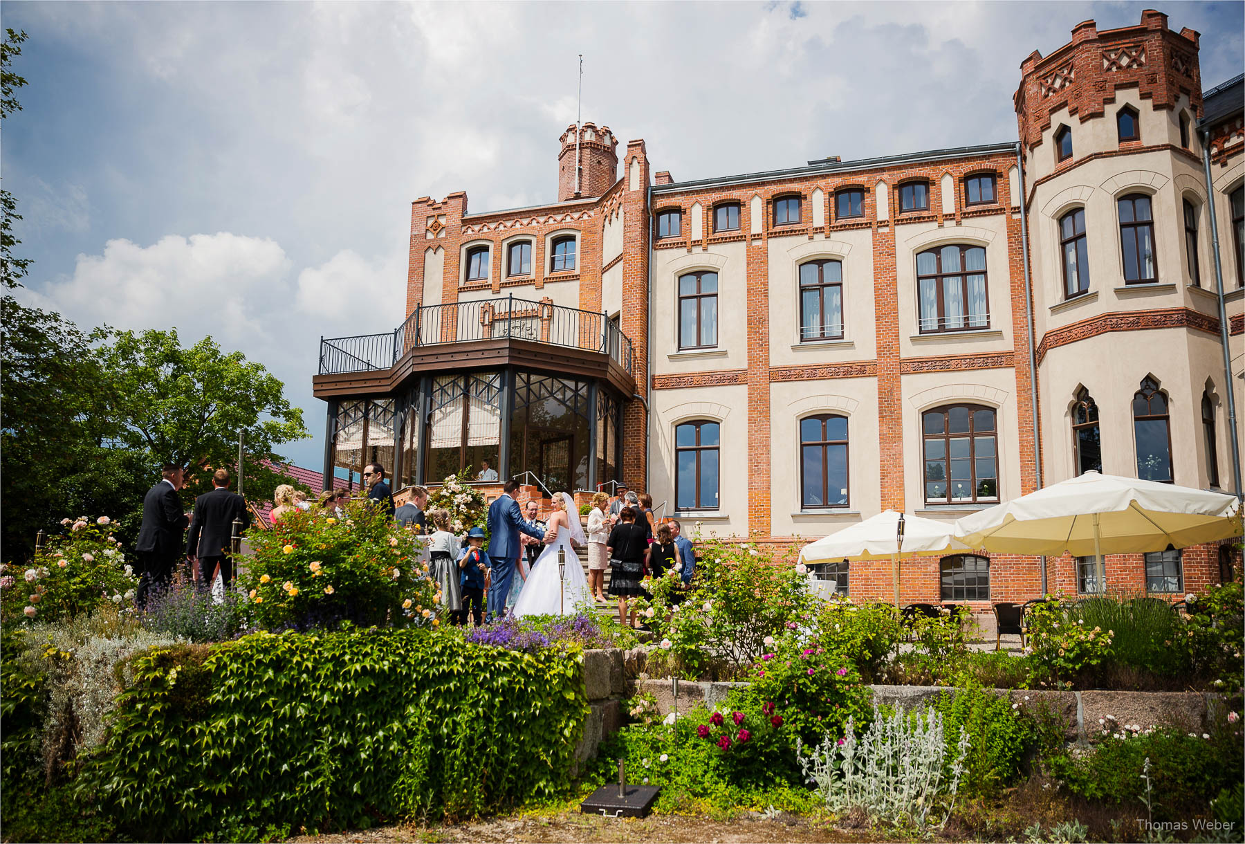 Schlosshochzeit am Meer