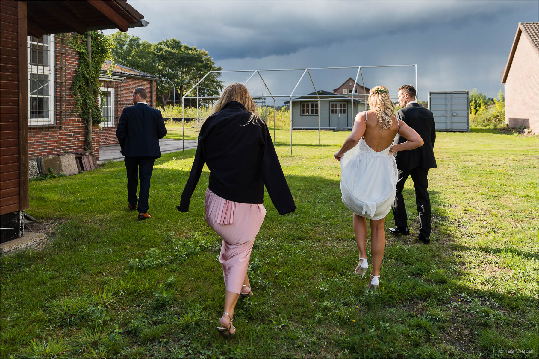 Freie Trauung und Hochzeitsfeier in Niedersachsen, Hochzeitsfotograf Ostfriesland