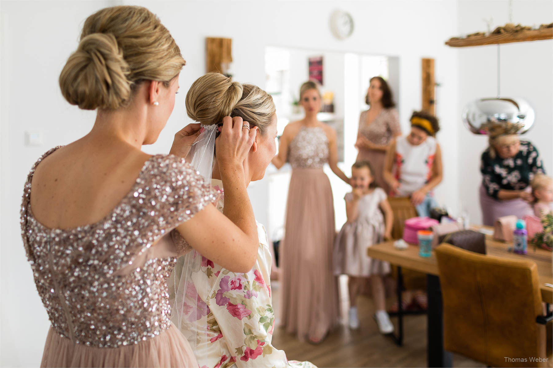 Kirchliche Hochzeit und Hochzeitsfeier, Hochzeitsfotograf Ostfriesland, Thomas Weber