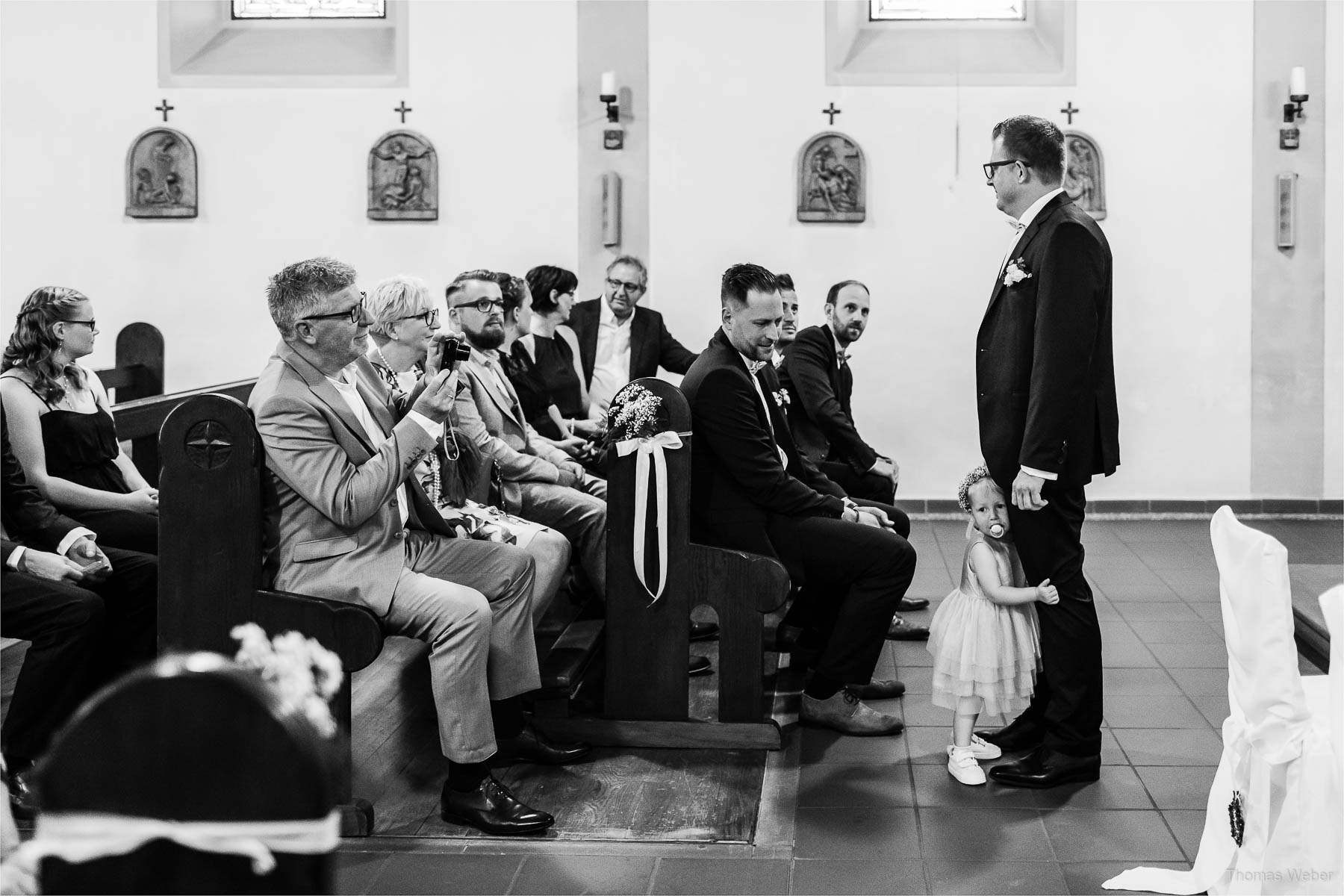 Kirchliche Hochzeit und Hochzeitsfeier, Hochzeitsfotograf Ostfriesland, Thomas Weber