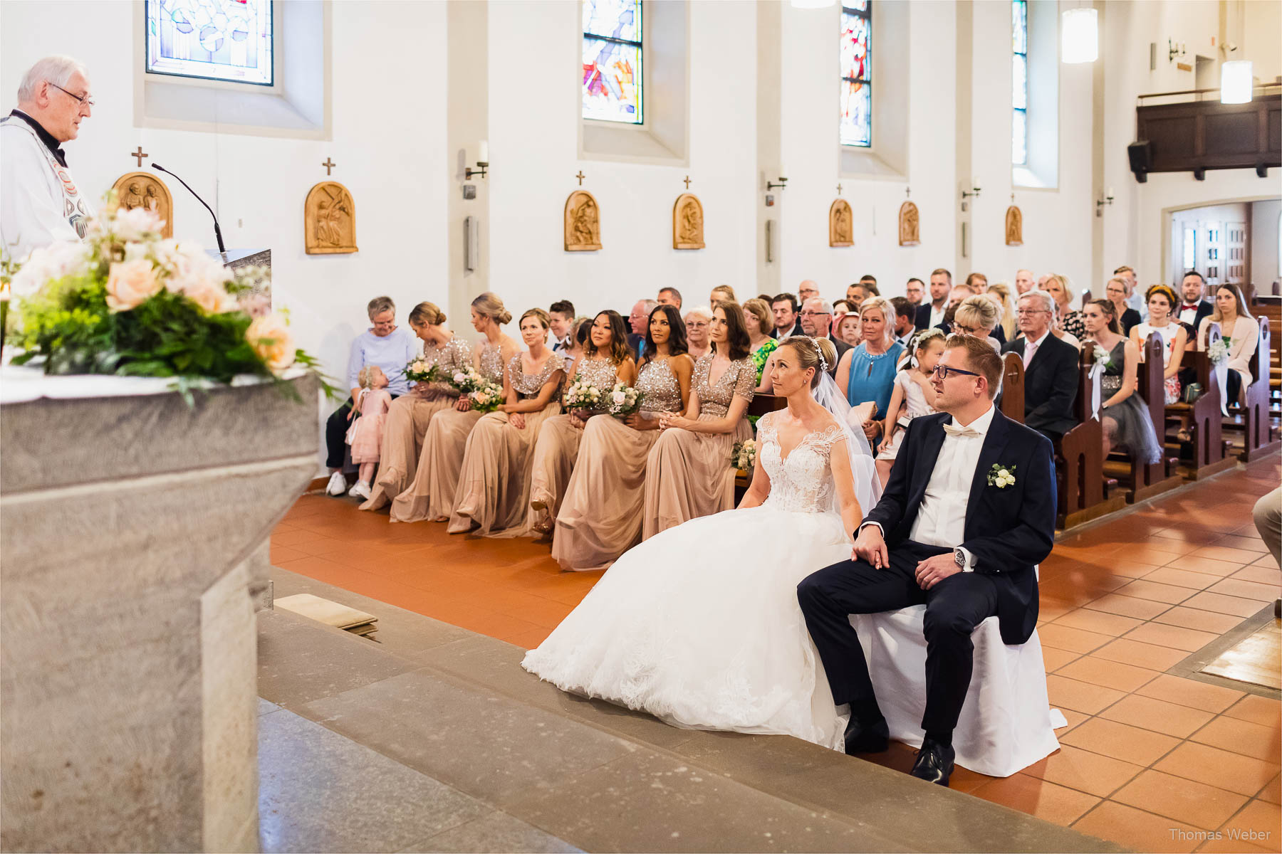 Kirchliche Hochzeit und Hochzeitsfeier, Hochzeitsfotograf Ostfriesland, Thomas Weber