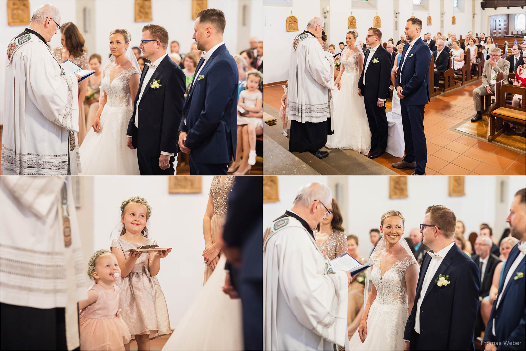 Kirchliche Hochzeit und Hochzeitsfeier, Hochzeitsfotograf Ostfriesland, Thomas Weber