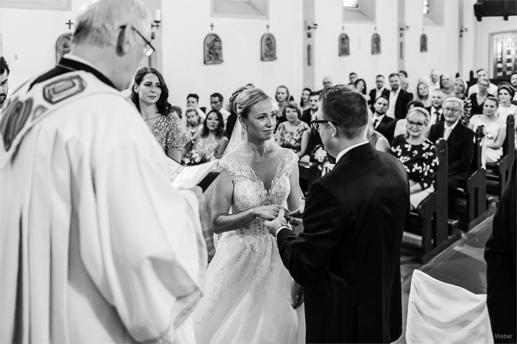 Kirchliche Hochzeit und Hochzeitsfeier, Hochzeitsfotograf Ostfriesland, Thomas Weber