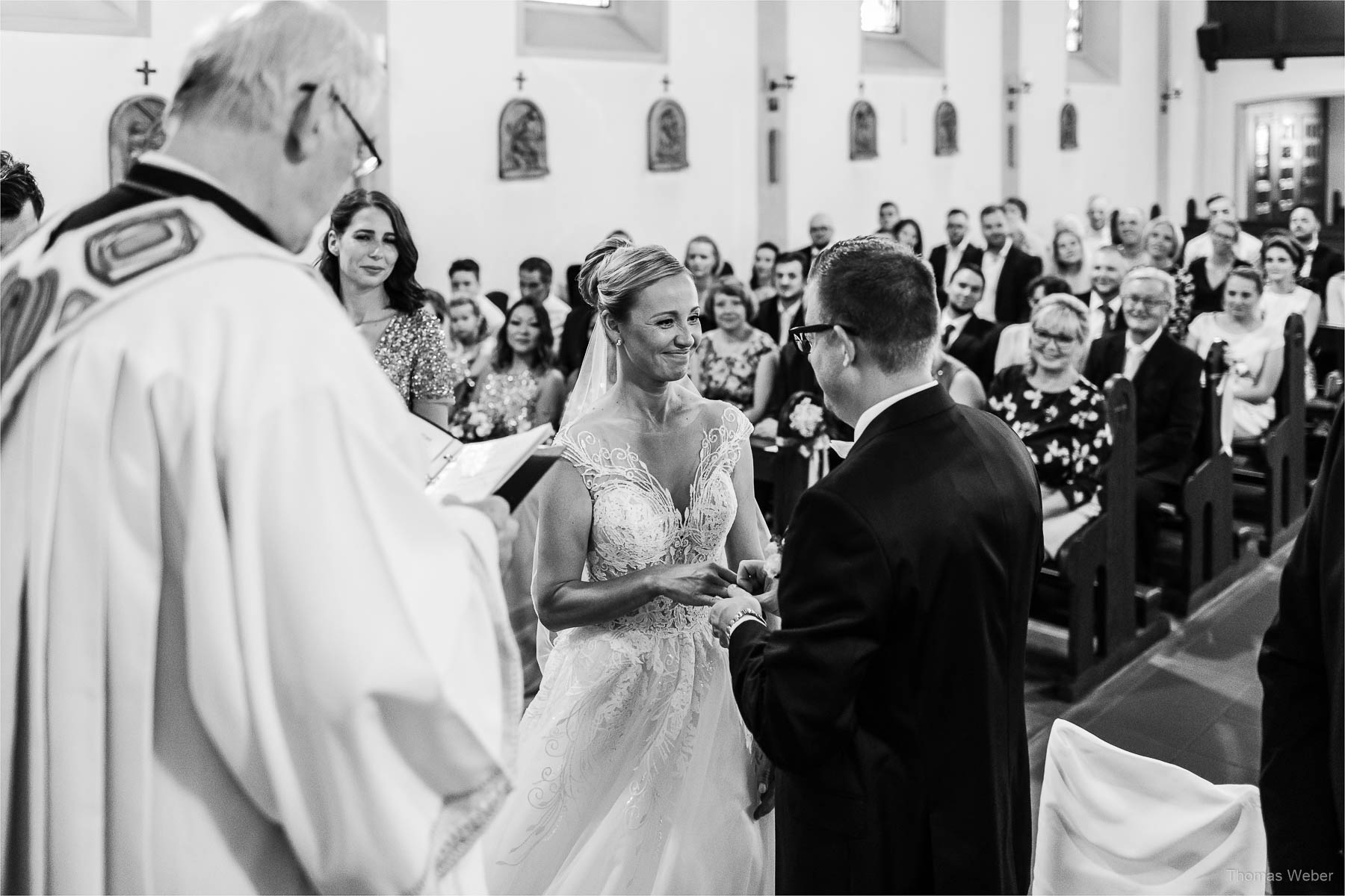 Kirchliche Hochzeit und Hochzeitsfeier, Hochzeitsfotograf Ostfriesland, Thomas Weber