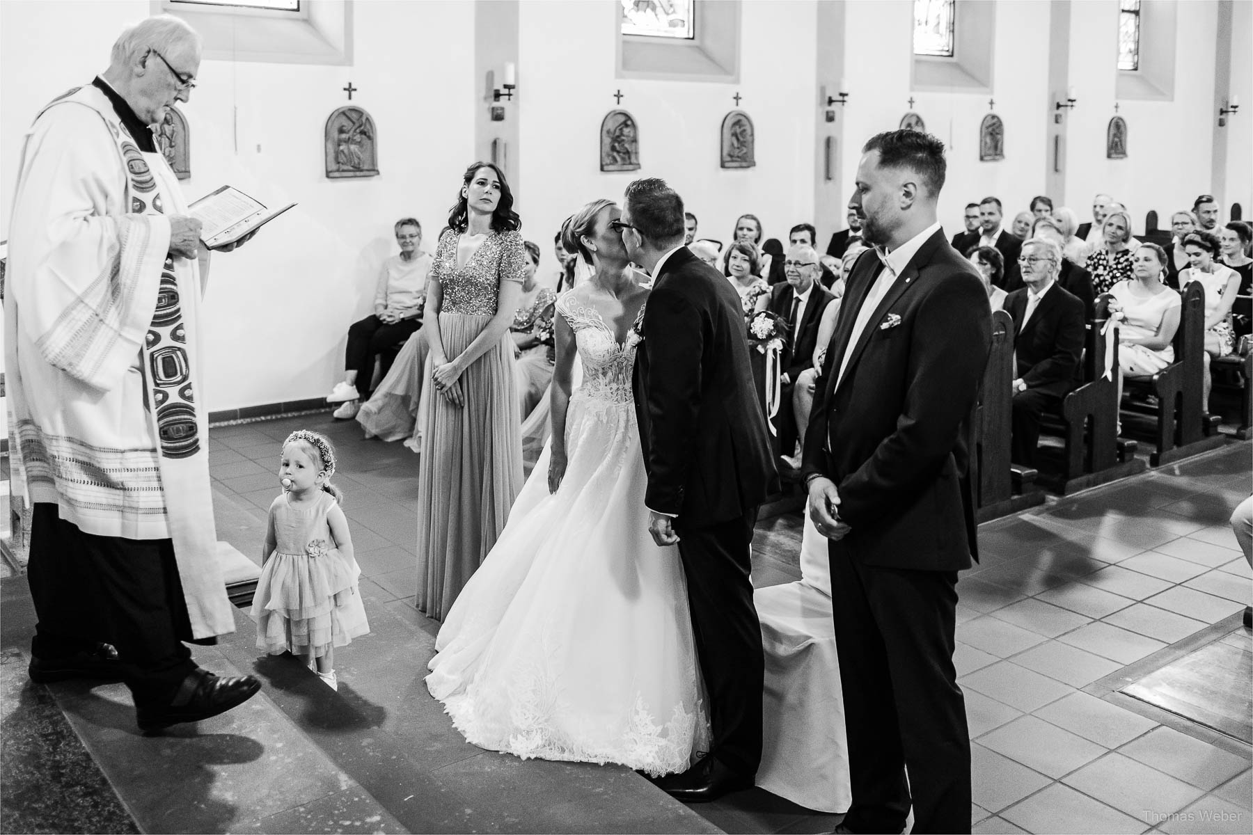 Kirchliche Hochzeit und Hochzeitsfeier, Hochzeitsfotograf Ostfriesland, Thomas Weber