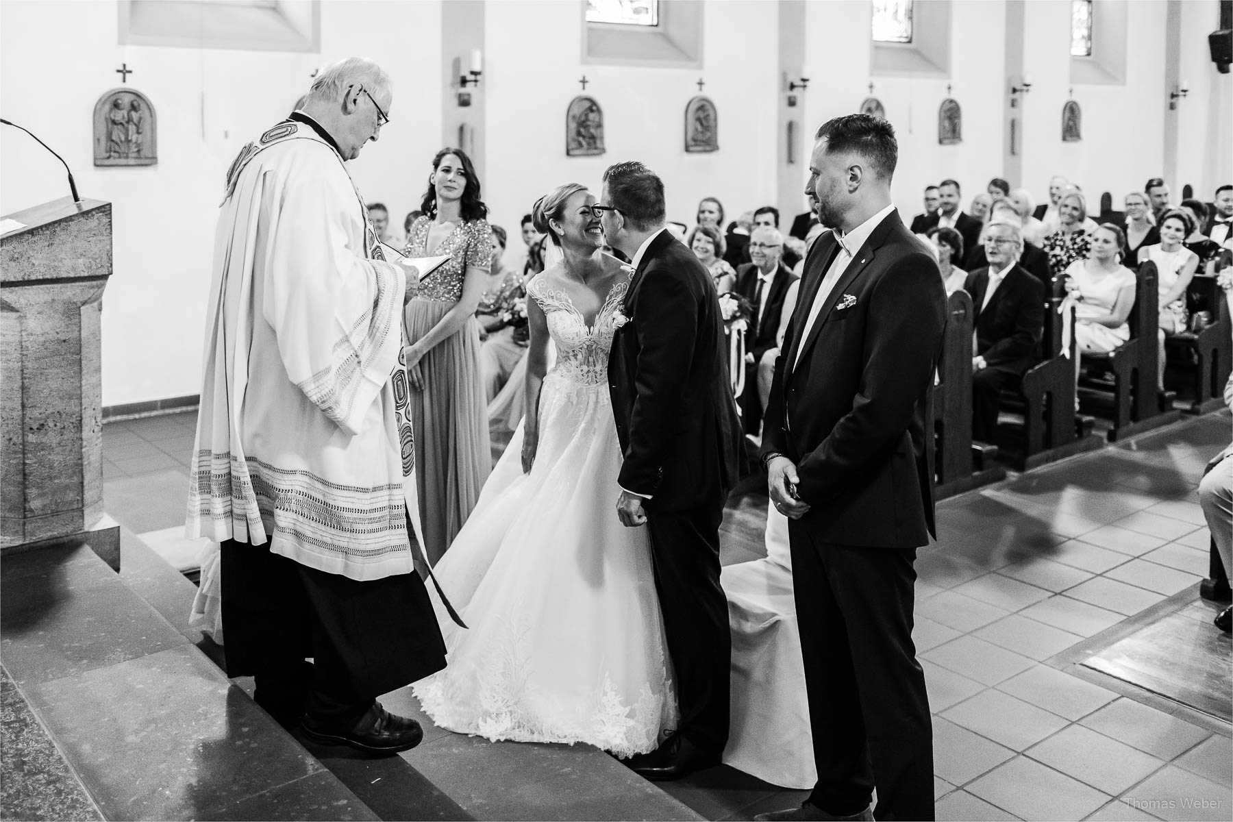 Kirchliche Hochzeit und Hochzeitsfeier, Hochzeitsfotograf Ostfriesland, Thomas Weber