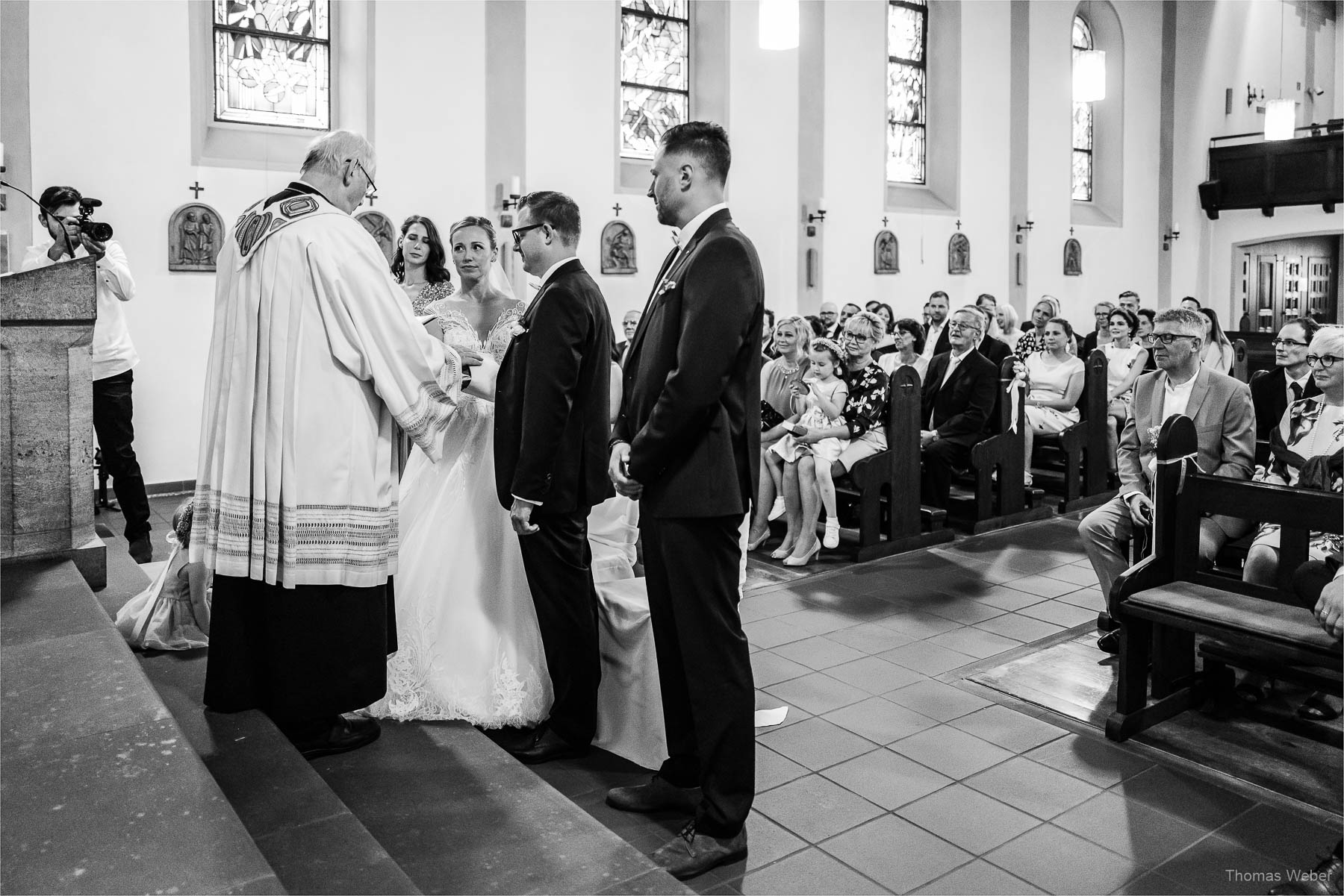 Kirchliche Hochzeit und Hochzeitsfeier, Hochzeitsfotograf Ostfriesland, Thomas Weber