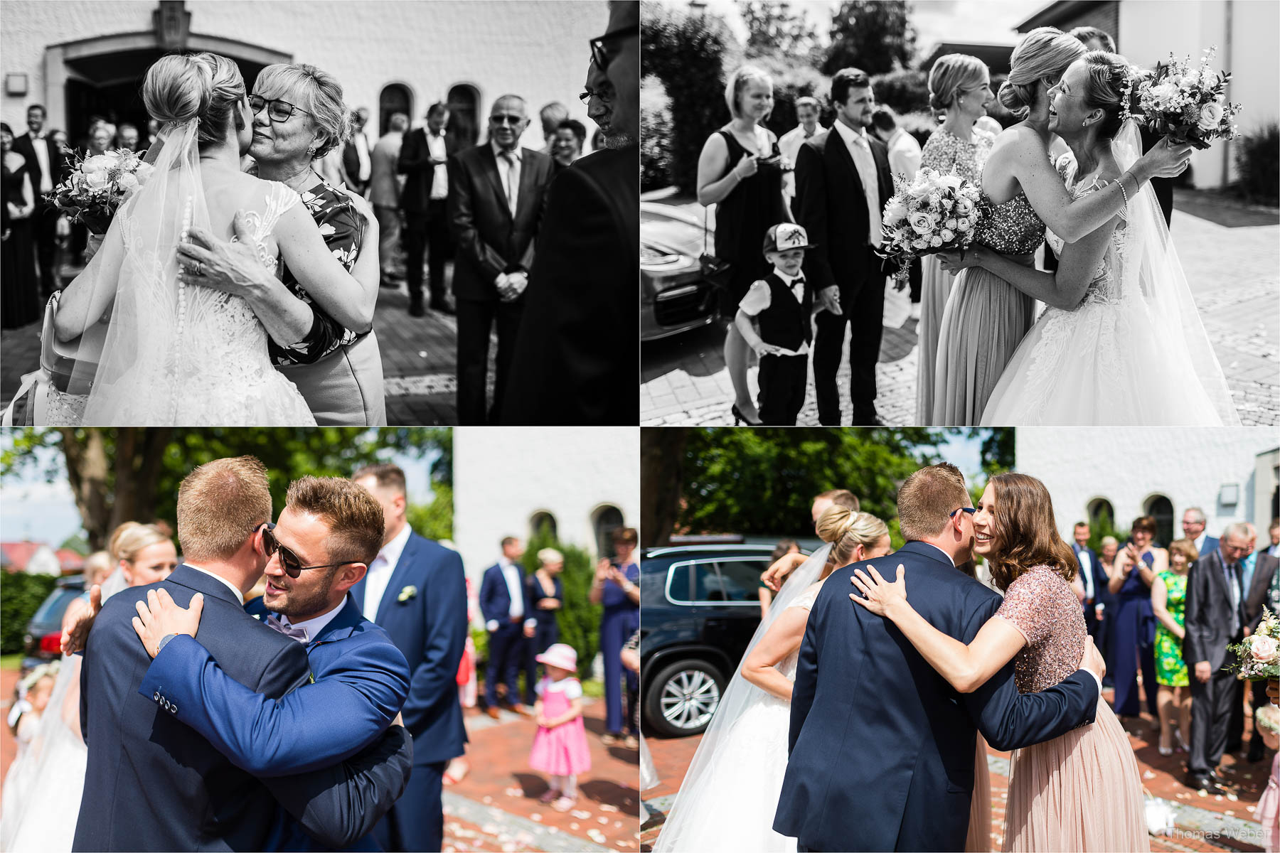 Kirchliche Hochzeit und Hochzeitsfeier, Hochzeitsfotograf Ostfriesland, Thomas Weber