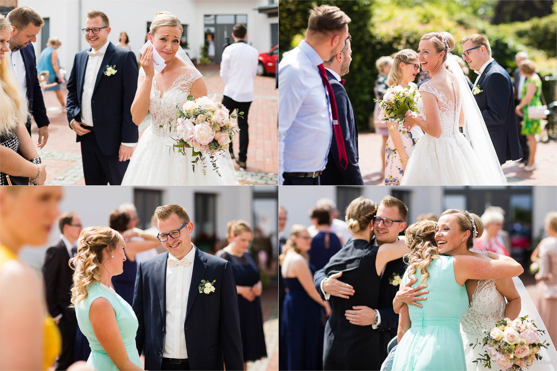 Kirchliche Hochzeit und Hochzeitsfeier, Hochzeitsfotograf Ostfriesland, Thomas Weber