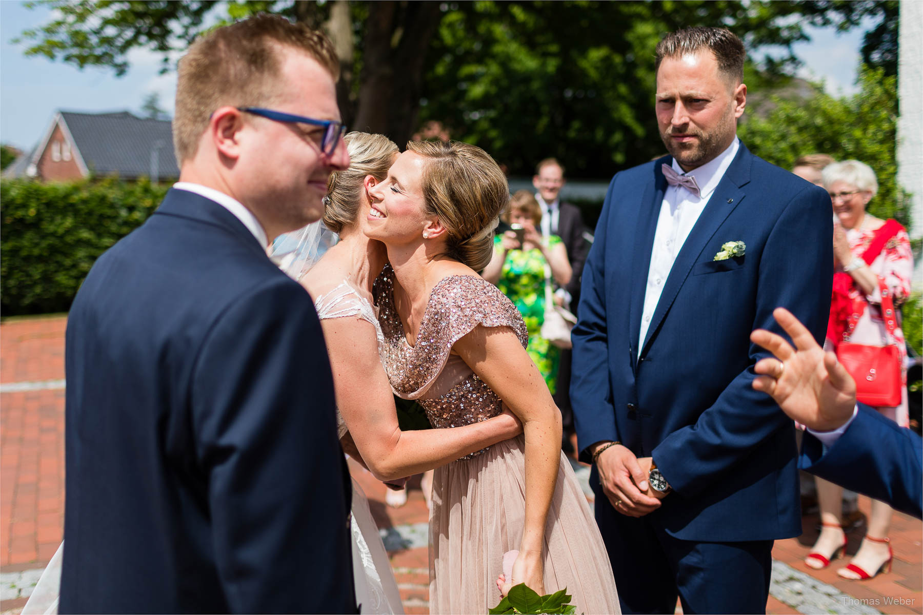 Kirchliche Hochzeit und Hochzeitsfeier, Hochzeitsfotograf Ostfriesland, Thomas Weber