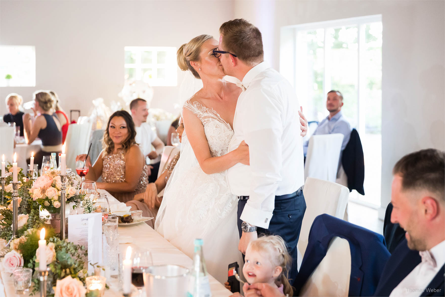 Kirchliche Hochzeit und Hochzeitsfeier, Hochzeitsfotograf Ostfriesland, Thomas Weber