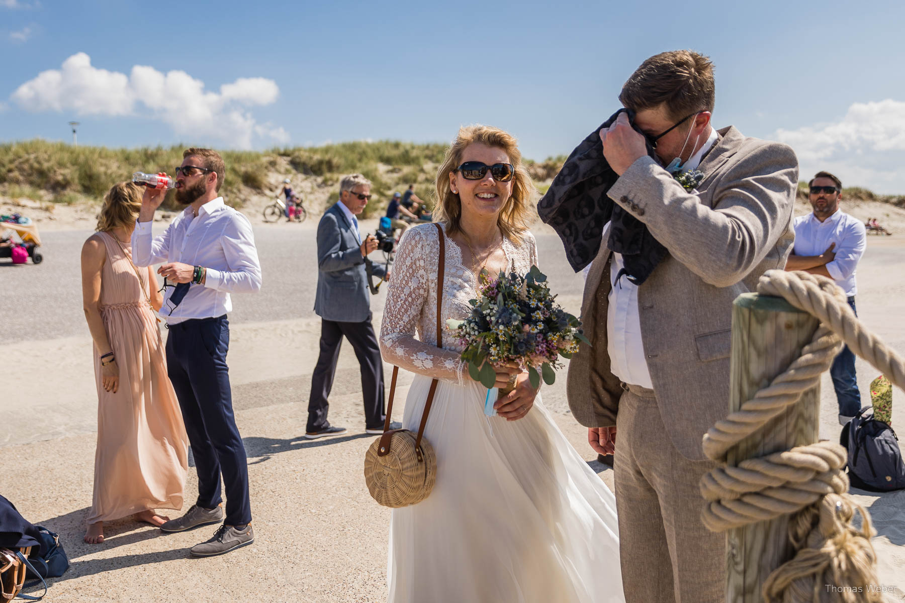 Standesamtliche Hochzeit im Badekarren auf Norderney