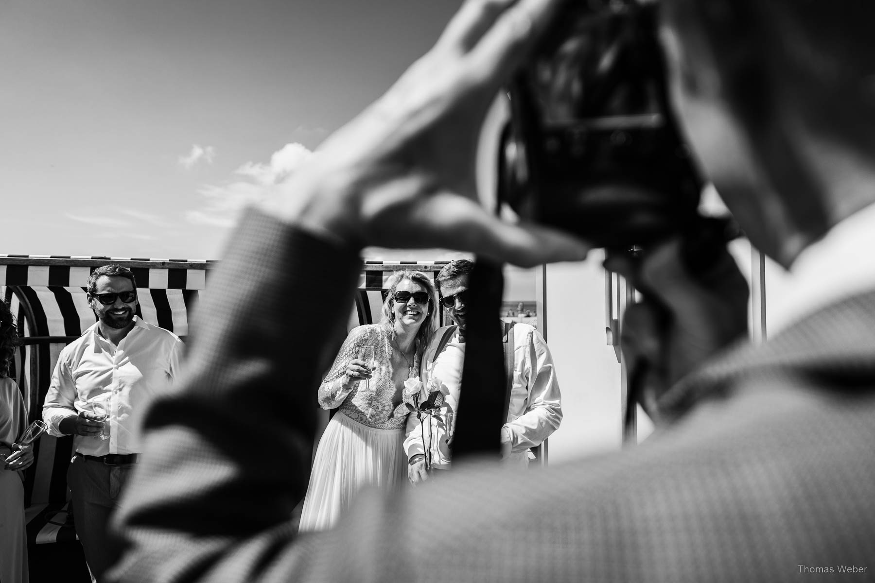 Standesamtliche Hochzeit im Badekarren auf Norderney