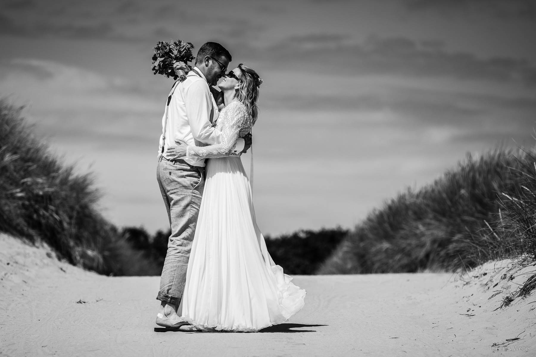 Standesamtliche Hochzeit im Badekarren auf Norderney