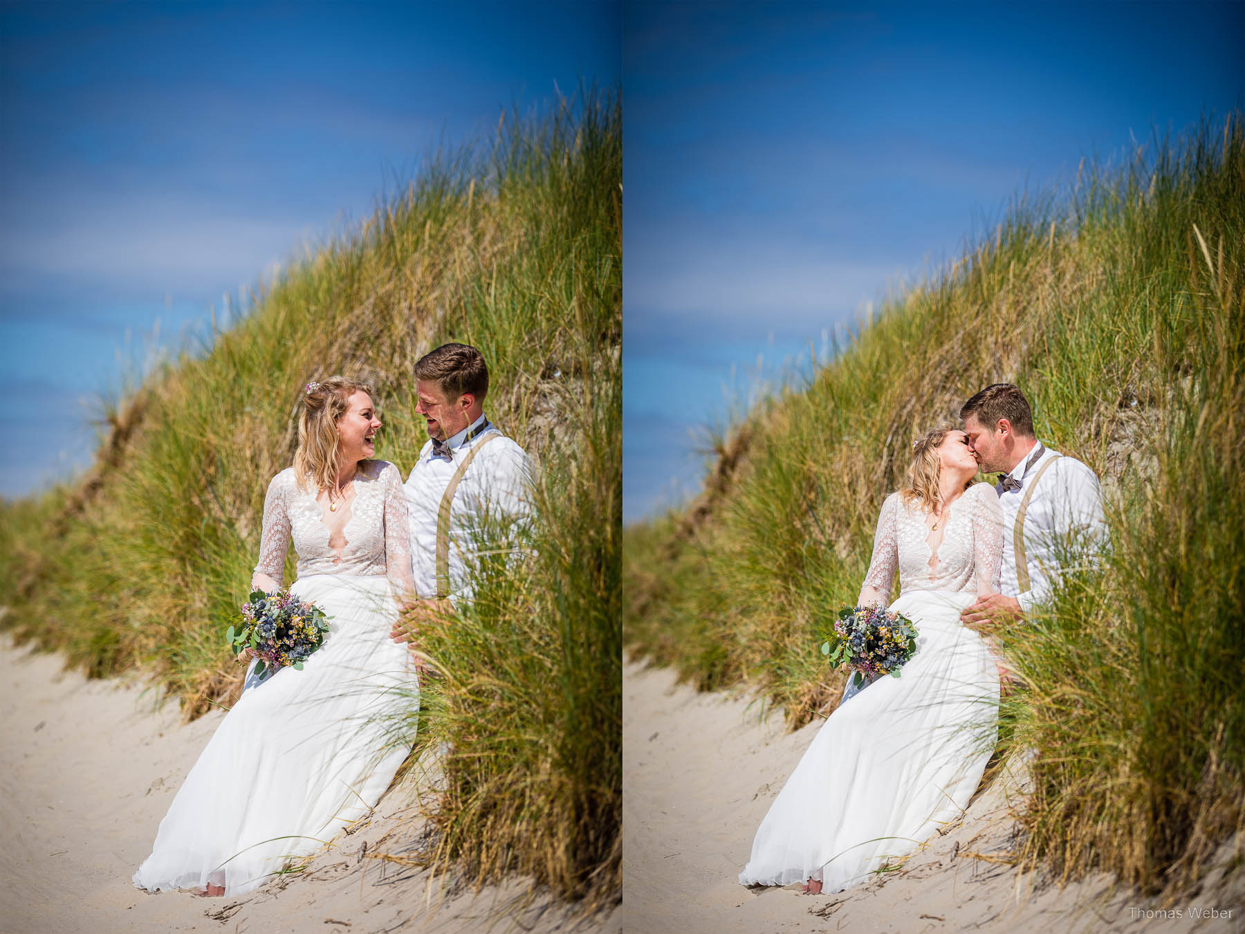 Standesamtliche Hochzeit im Badekarren auf Norderney