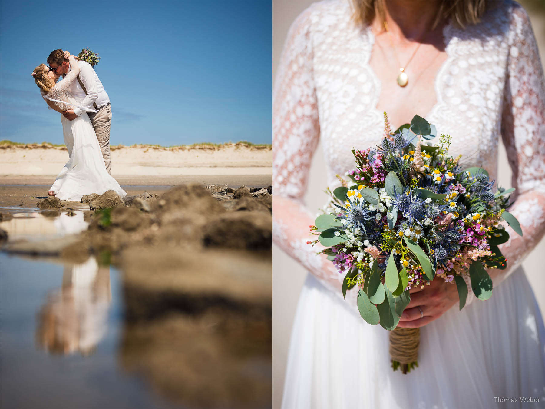 Standesamtliche Hochzeit im Badekarren auf Norderney