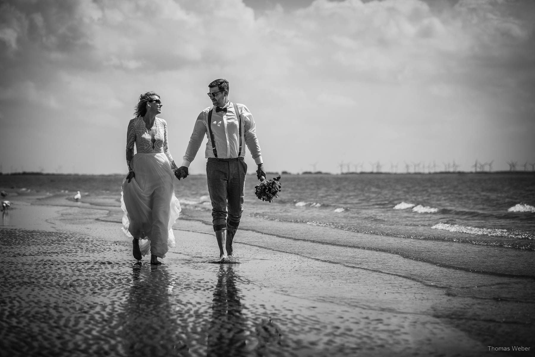 Standesamtliche Hochzeit im Badekarren auf Norderney