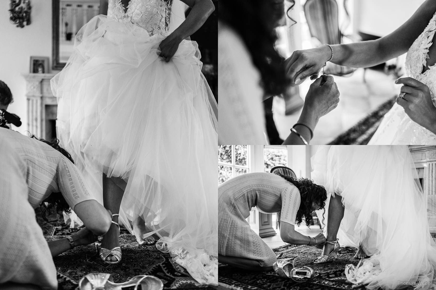 Vorbereitungen zur Hochzeit am Meer, Hochzeitsfotograf Thomas Weber