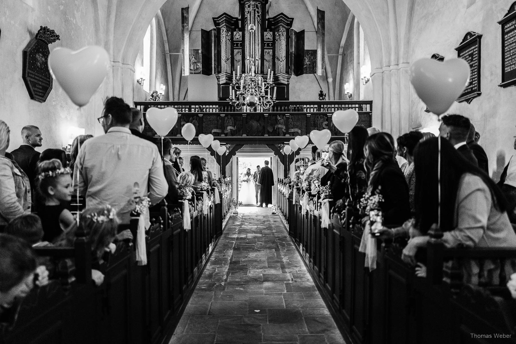 Kirchliche Trauung an der Nordsee, Hochzeitsfotograf Thomas Weber