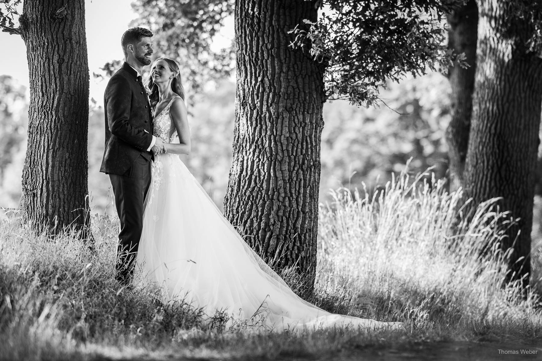 Hochzeitsfotos vom Hochzeitspaar, Hochzeitsfotograf Ostfriesland