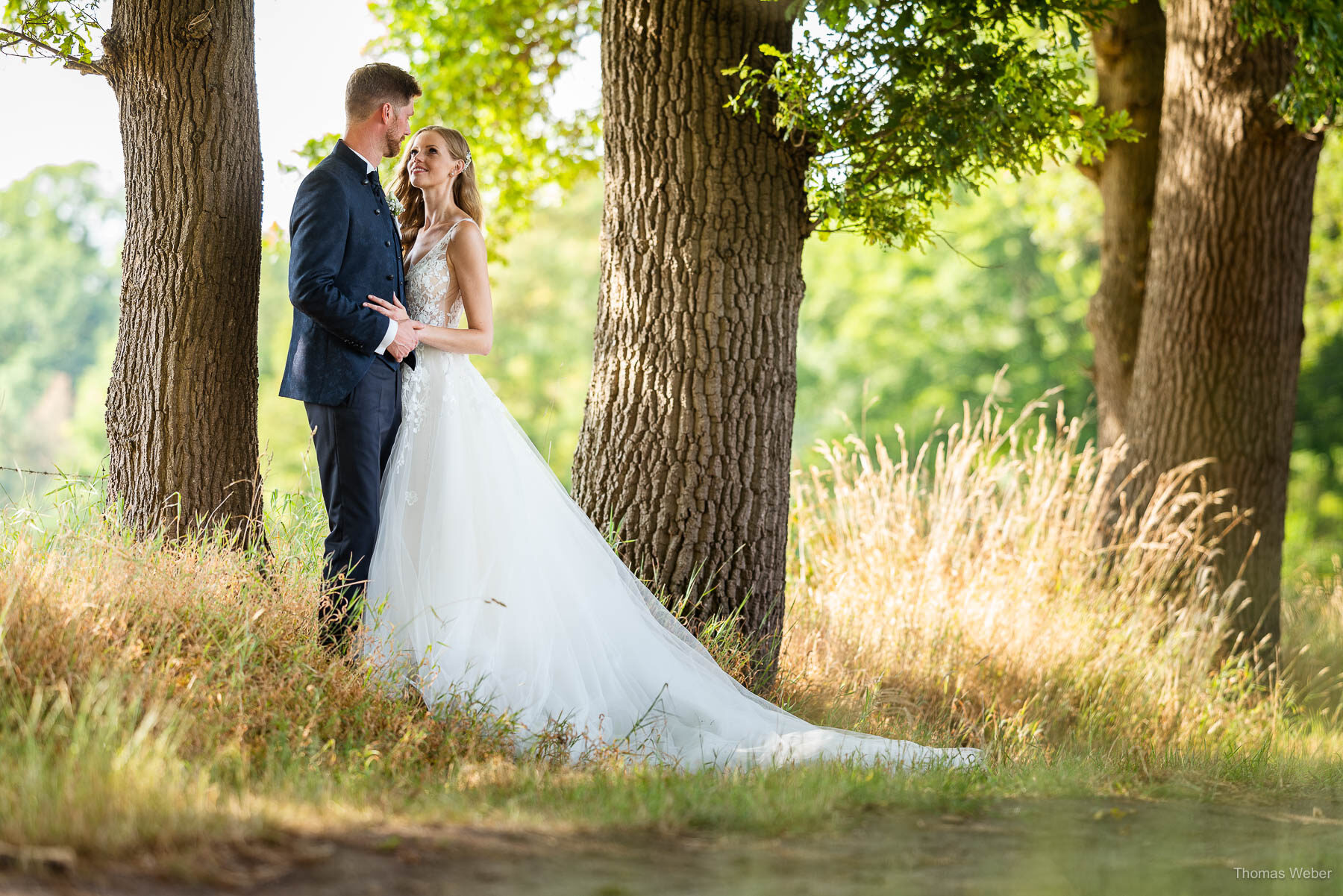 Hochzeitsfotos vom Hochzeitspaar, Hochzeitsfotograf Ostfriesland