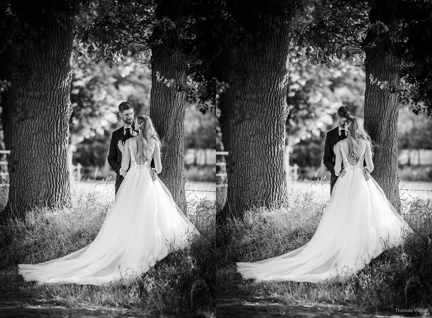 Hochzeitsfotos vom Hochzeitspaar, Hochzeitsfotograf Ostfriesland