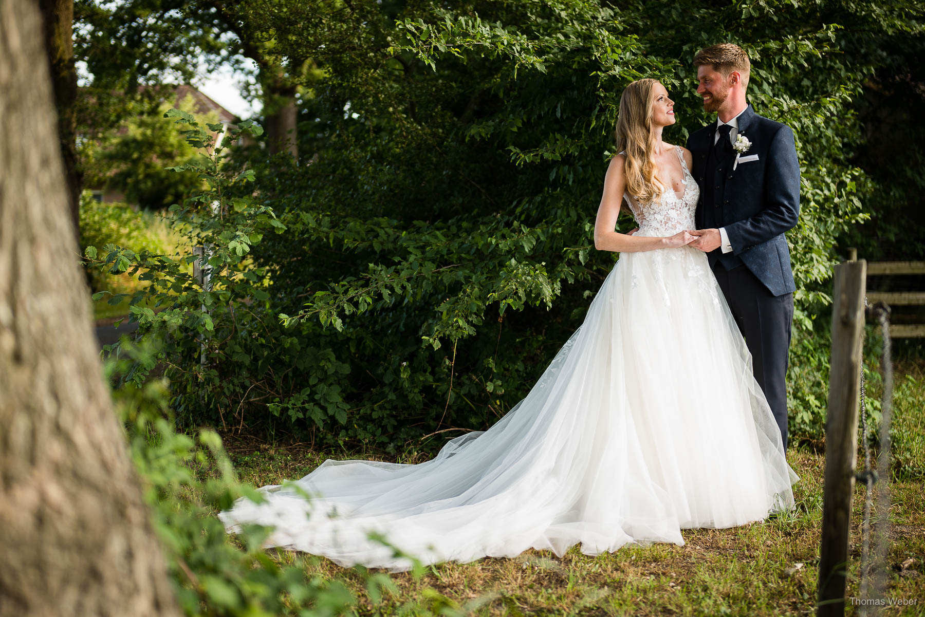 Hochzeitsfotos vom Hochzeitspaar, Hochzeitsfotograf Ostfriesland